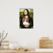 Cavalier King Charles (Blenheim) - Mona Lisa Poster (Keuken)
