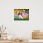 Cavalier King Charles (Blenheim) - Tuin Poster (Keuken)