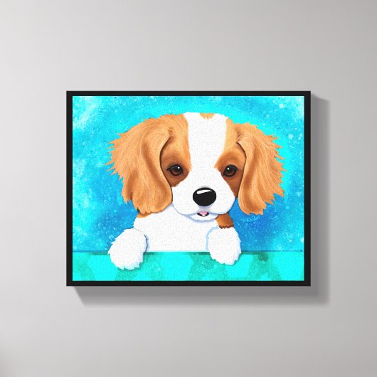 Cavalier King Charles Canvas Print (Voorkant)