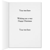 Cavalier King Charles 'Cheese Tax' Christmas card (Binnen (Rechts))