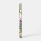 Cavalier King Charles Cherry Bloesems met Regenboo iPhone 16 Hoesje (Linkerkant)