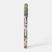 Cavalier King Charles Cherry Bloesems met Regenboo iPhone 16 Hoesje (Rechterkant)