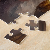 Cavalier King Charles Christmas Pudding Tea Party Legpuzzel (Zijkant)