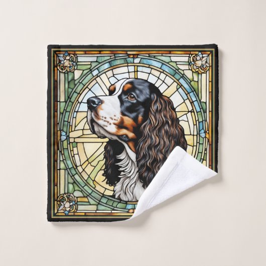 Cavalier King Charles Cocker Spaniel Washandje (Wasdoekje)
