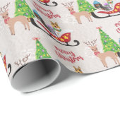 Cavalier King Charles, Collie en Havanese Cadeaupapier (Rol Hoek)