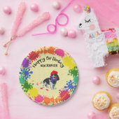 Cavalier King Charles Dog Art Birthday Party      Papieren Bordje (Feest)
