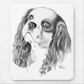Cavalier King Charles Drawing Muismat (Voorkant)