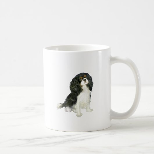 Cavalier King Charles - Driekleurig Koffiemok (Rechts)