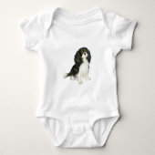 Cavalier King Charles - Driekleurig Romper (Voorkant)
