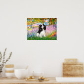 Cavalier King Charles (driekleurig) - Tuin Poster (Keuken)