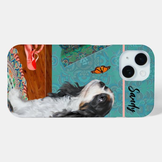 Cavalier King Charles, driekleurige telefoonhoes Case-Mate iPhone Case (Achterkant (horizontaal))