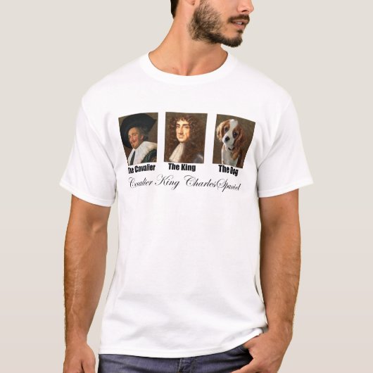 Cavalier King Charles Funny T-shirt (Voorkant)