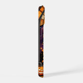 Cavalier King Charles Glas in lood Halloween Herfs iPhone 15 Case (Rechterkant)