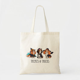 Cavalier King Charles halloween traktaties & trucs Tote Bag