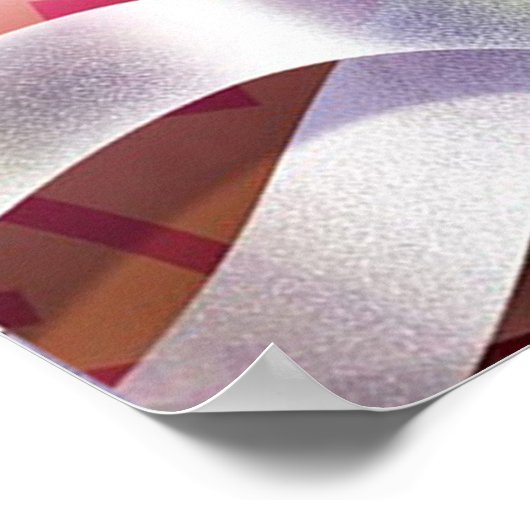 Cavalier King Charles Happy Easter Art Poster (Hoek)