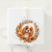 Cavalier King Charles Herfst Bedankjes Labels (In situ)
