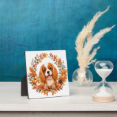 Cavalier King Charles Herfst Fotoplaat (Insitu)