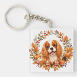 Cavalier King Charles Herfst Sleutelhanger