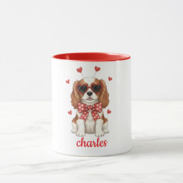 Cavalier King Charles honden mok Valentijnsdag 202