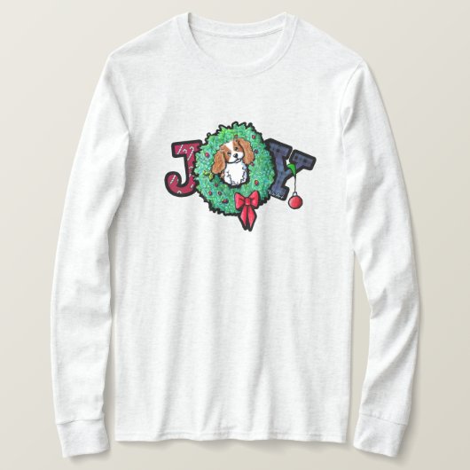 Cavalier King Charles Kerst T-shirt (Design voorkant)