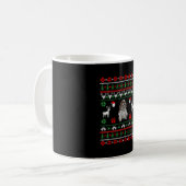 Cavalier King Charles Kerstmis Koffiemok (Voorkant links)