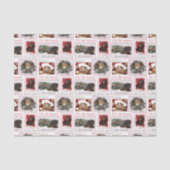 Cavalier King Charles Kerstmis Tissuepapier (Voorkant)