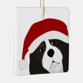 Cavalier King charles kerstversiering Keramisch Ornament (Rechts)
