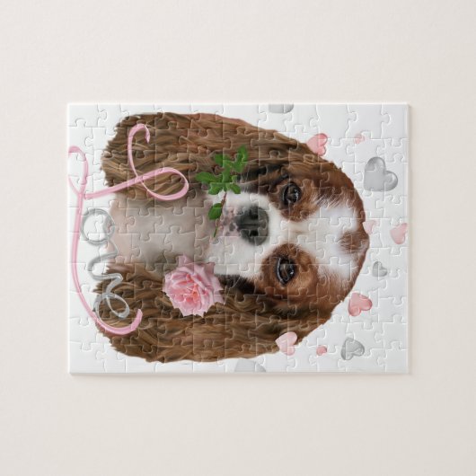 Cavalier King Charles Love Legpuzzel (Horizontaal)