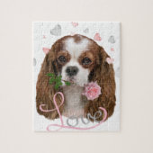 Cavalier King Charles Love Legpuzzel (Verticaal)