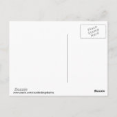 Cavalier King Charles met Snowflakes Briefkaart (Achterkant)