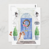 Cavalier King Charles Moving Announcement Briefkaa Briefkaart (Voorkant / Achterkant)