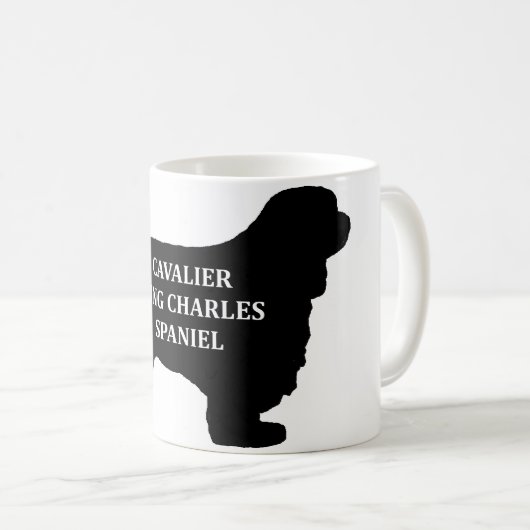 Cavalier King Charles noem silo Koffiemok (Voorkant rechts)