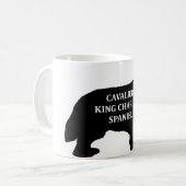 Cavalier King Charles noem silo Koffiemok (Voorkant links)