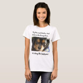 Cavalier King Charles ogen persoonlijke stalker T-shirt (Voorkant volledig)