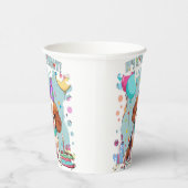 Cavalier King Charles Pastel Het is mijn verjaarda Papieren Bekers (Rechts)