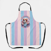 Cavalier King Charles Pastel Papier Snijkunst Schort (Voorkant)