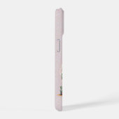 Cavalier King Charles pastel roze cowboy iPhone 15 Case (Rechterkant)