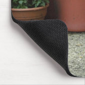 Cavalier King Charles Puppy Dog met bloemen Muismat (Hoek)