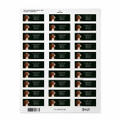 Cavalier King Charles Puppy Retouradres Label (Full Sheet)
