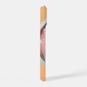 Cavalier King Charles Roze Pastel Papier Snijden iPhone 15 Case (Rechterkant)
