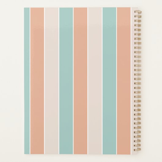 Cavalier King Charles Roze Pastel Papier Snijden Planner (Achterkant)