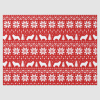 Cavalier King Charles Silhouettes Kerstmis