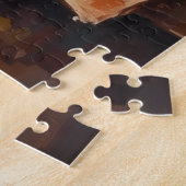 Cavalier King Charles slaapt op kerstliedjes Legpuzzel (Zijkant)