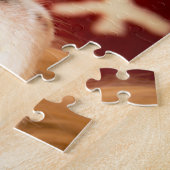 Cavalier King Charles Snowflake kerst Legpuzzel (Zijkant)