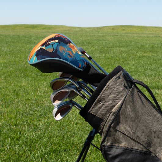 Cavalier King Charles Spaniel 002 - Bruno Pokopen Golfheadcover (Insitu)