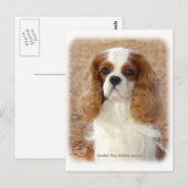 Cavalier King Charles Spaniel 9L005D-08 Briefkaart (Voorkant / Achterkant)