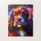 Cavalier King Charles Spaniel Acryl Print Legpuzzel (Verticaal)