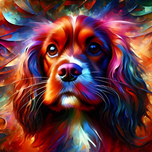 Cavalier King Charles Spaniel Acryl Print Legpuzzel
