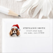 Cavalier King Charles Spaniel Adresetiketten Etiket (Insitu)