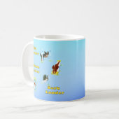 Cavalier King Charles Spaniel Agility Plezier Koffiemok (Voorkant links)